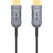 Kabel Unitek HDMI 2.1 AOC 8K 120Hz C11032DGY - 40 m, Kolor srebrny, Kolor złoty, Czarny