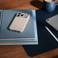 Etui silikonowe Apple Beats z MagSafe i panelem sterowania aparatem MGKE4LL/A do iPhone 17 Pro - Boksytowy beżowy