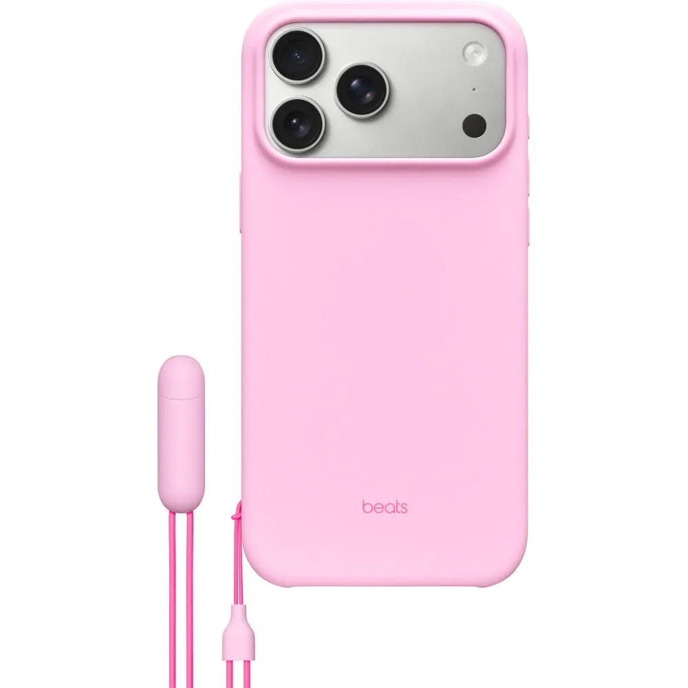 Etui Apple z podpórką Beats Kickstand z MagSafe i panelem sterowania aparatem MGYA4LL/A do iPhone 17 Pro Max - Opalowy różowy
