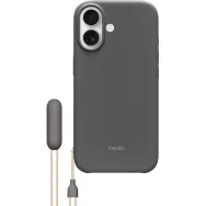 Etui Apple z podpórką Beats Kickstand z MagSafe i panelem sterowania aparatem MGY54LL/A do iPhone 17 - Szafirowy szary