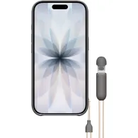 Etui Apple z podpórką Beats Kickstand z MagSafe i panelem sterowania aparatem MGY54LL/A do iPhone 17 - Szafirowy szary