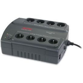 Zasilacz awaryjny UPS APC BE400-FR - Compact, 400VA|240W, 8 schuko, 1 x RJ-11, 1 x RJ-45, Czarny