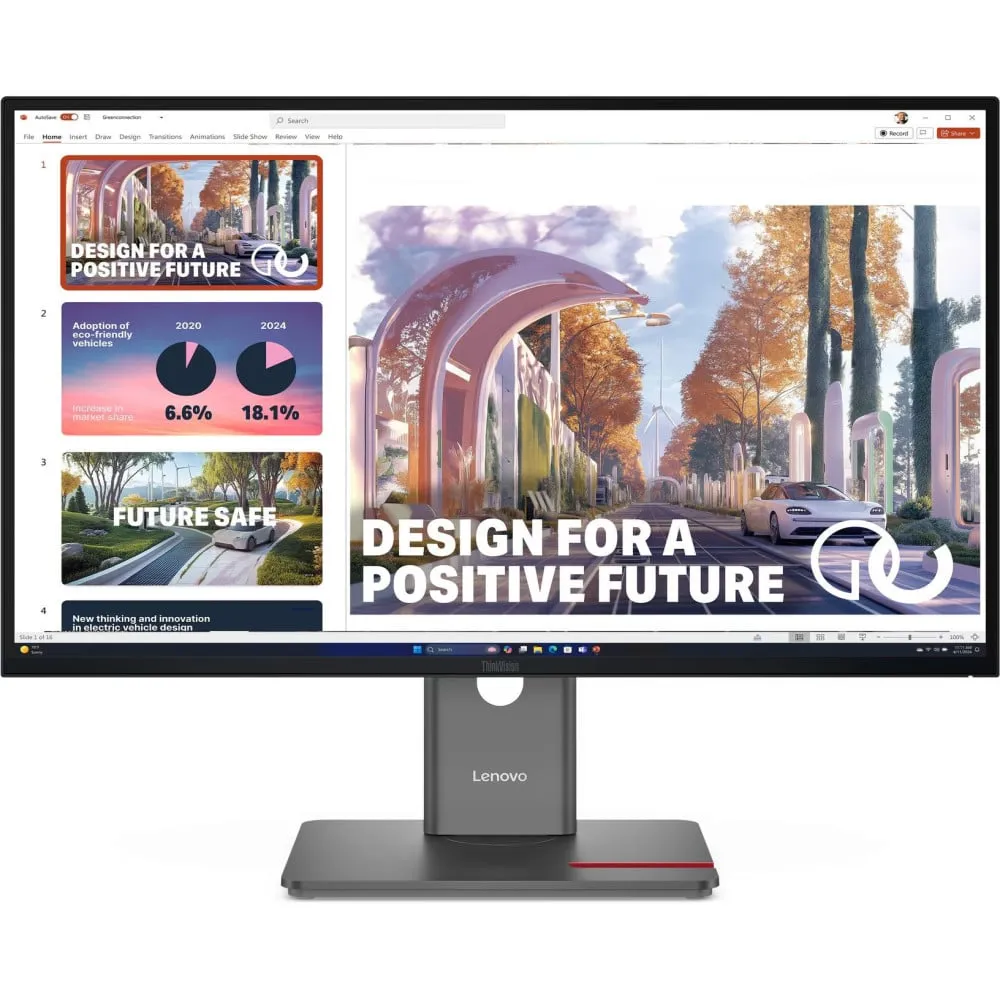 Monitor Lenovo ThinkVision P27QD-40 64B3GAR2EU - zdjęcie poglądowe 9