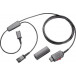 Kabel Plantronics/Poly Y-Cable 27019-01 - Szary