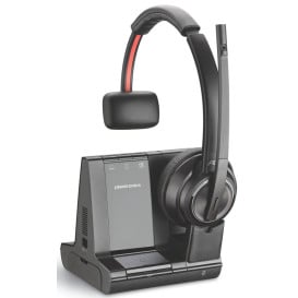 Zestaw słuchawkowy Plantronics/Poly Savi 8210 Office Headset 207309-12 - Czarny