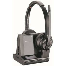 Zestaw słuchawkowy Plantronics/Poly Savi 8220 M Office Headset 207326-02 - Czarny