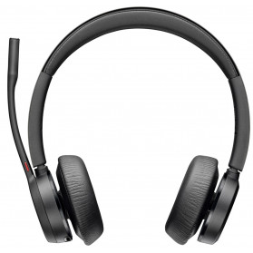 Słuchawki bezprzewodowe nauszne Poly Voyager 4320 UC M USB-C Headset 218478-02 - Czarne
