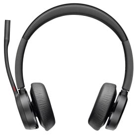 Słuchawki bezprzewodowe nauszne Poly Voyager 4320 UC M USB-C Headset 218478-02 - Czarne