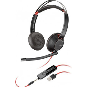 Słuchawki nauszne Poly Blackwire 5220 USB-A Headset 207576-201 - zdjęcie poglądowe 2