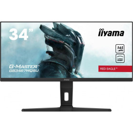 Monitor iiyama G-MASTER GB3467WQSU-B1 - 34"/3440x1440 (UWQHD)/165Hz/21:9/zakrzywiony/VA/FreeSync/HDR/0,4 ms/Czarny