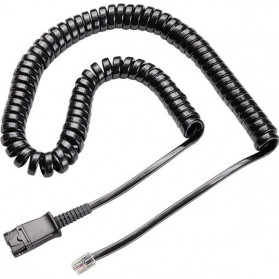 Kabel Poly U10P 3m 26716-01 do A22/M22 - Czarny
