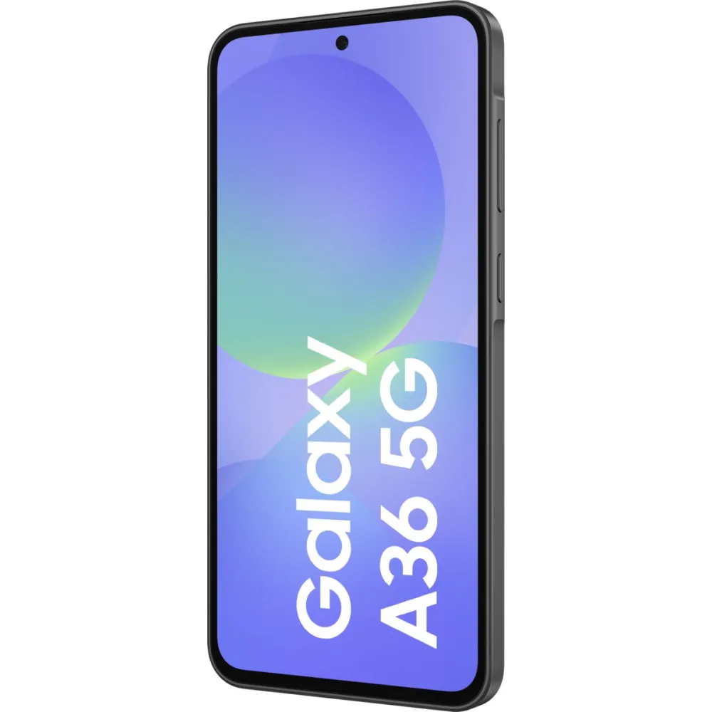 Smartfon Samsung Galaxy A36 SM-A366BZKGEUE - Snapdragon 6 Gen 3/6,7" 2340x1080/256GB/RAM 8GB/5G/Czarny/50+8Mpix/Android/2CI - zdjęcie