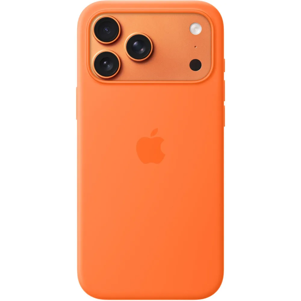 Etui silikonowe Apple Silicone Case z MagSafe MGFL4ZM/A do iPhone 17 Pro Max - Pomarańczowe Etui silikonowe Apple Silicone Case z MagSafe MGFL4ZM/A do iPhone 17 Pro Max - Pomarańczowe