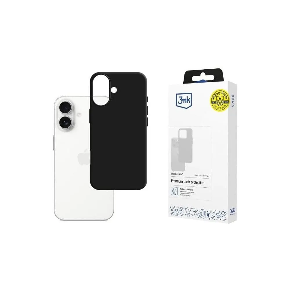 Etui na smartfon 3mk Matt Case do iPhone 17 3M008082 - Czarne