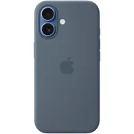 Etui silikonowe Apple Silicone Case z MagSafe MGEW4ZM/A do iPhone 17 - Anchor Blue