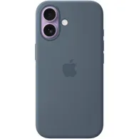 Etui silikonowe Apple Silicone Case z MagSafe MGEW4ZM/A do iPhone 17 - Anchor Blue