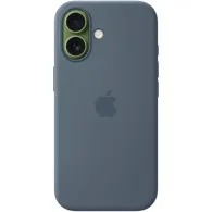 Etui silikonowe Apple Silicone Case z MagSafe MGEW4ZM/A do iPhone 17 - Anchor Blue