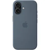 Etui silikonowe Apple Silicone Case z MagSafe MGEW4ZM/A do iPhone 17 - Anchor Blue