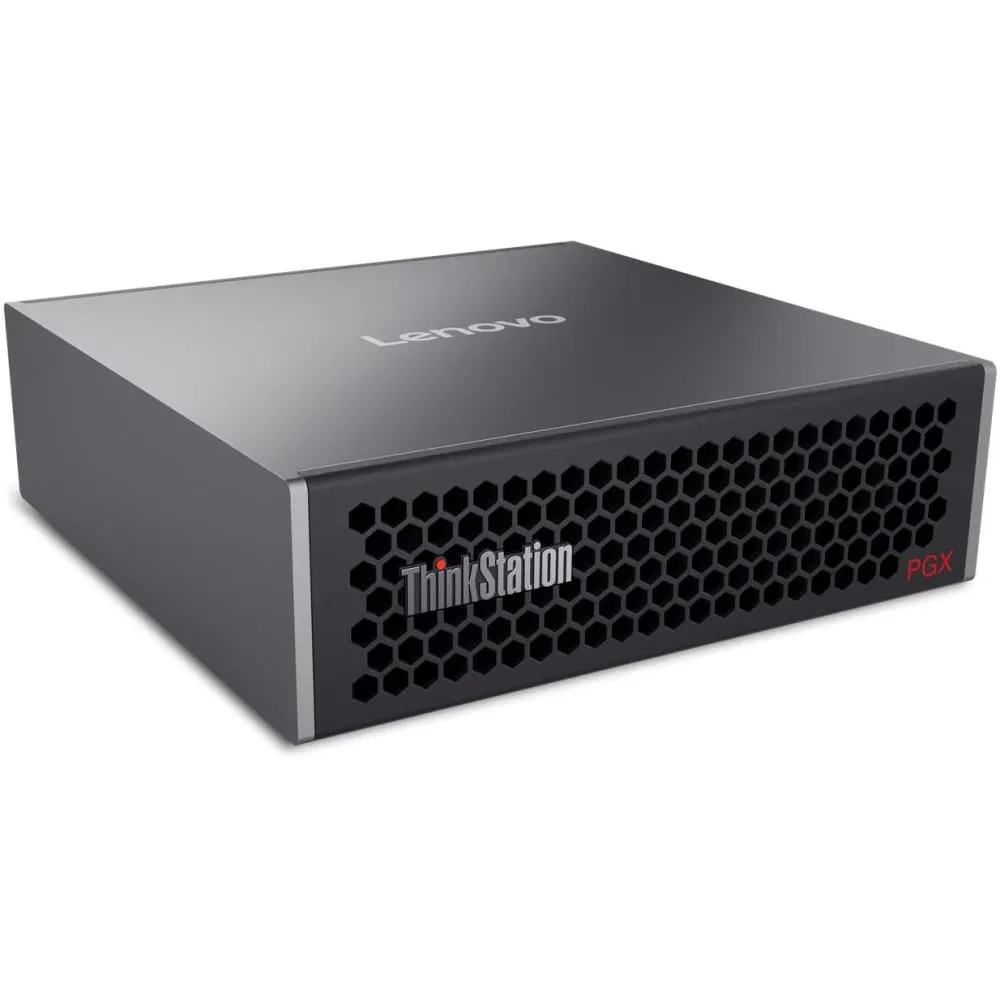 Zdjęcie produktu Stacja robocza Lenovo ThinkStation PGX 30KL0005YM - Mini Desktop/NVIDIA GB10/RAM 128GB/SSD 4TB/Wi-Fi/NVIDIA DGX OS/1 rok On-Site