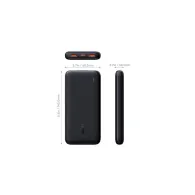 Powerbank AUKEY PB-N73 BK 10000 mAh - 1x USB-C, 2x USB-A, 12 W, Czarny
