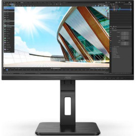 Monitor AOC 22P2DU - 21,5"/1920x1080 (Full HD)/75Hz/IPS/FreeSync/4 ms/pivot/Czarny