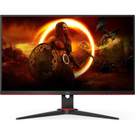 Monitor AOC 27G2SAE/BK - 27"/1920x1080 (Full HD)/165Hz/VA/FreeSync/1 ms/Czerwony