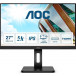 Monitor AOC U27P2CA - 27"/3840x2160 (4K)/60Hz/IPS/4 ms/pivot/Czarny