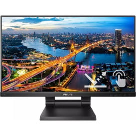 Monitor Philips 242B1TC/00 - 23,8"/1920x1080 (Full HD)/75Hz/IPS/4 ms/dotykowy/Czarny