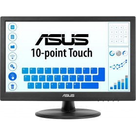 Monitor ASUS Touch VT168HR 90LM02G1-B04170 - 15,6", 1366x768 (HD), 60Hz, TN, 5 ms, dotykowy, Czarny - zdjęcie 3