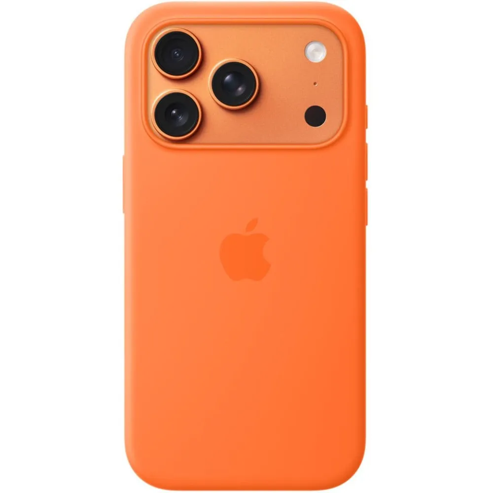 Etui silikonowe Apple Silicone Case z MagSafe MGFE4ZM/A do iPhone 17 Pro - Pomarańczowe