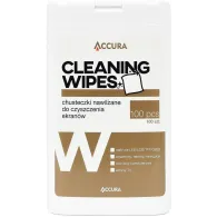 Chusteczki czyszczące Accura Cleaning Wipes ACC1034 TRASRO47630 - 100 szt.