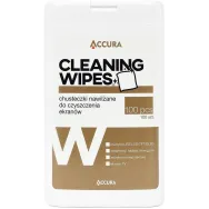 Chusteczki czyszczące Accura Cleaning Wipes ACC1034 TRASRO47630 - 100 szt.