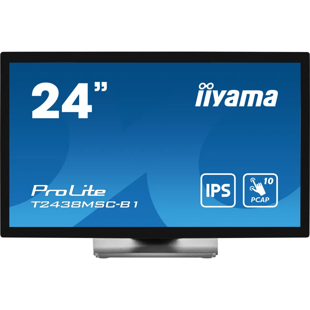 Monitor iiyama ProLite T2438MSC-B1 - 23,8"/1920x1080 (Full HD)/IPS/dotykowy