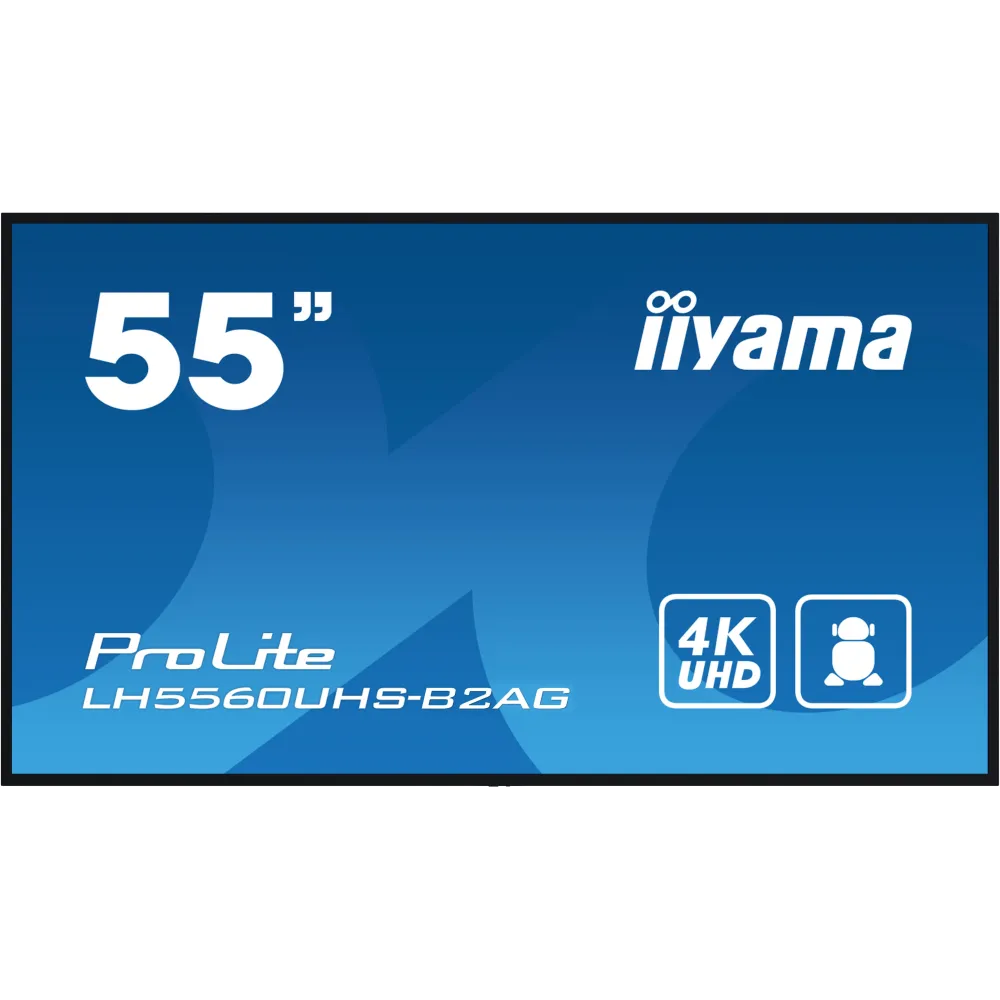 Monitor iiyama ProLite LH5560UHS-B2AG - 54,7"/3840x2160 (4K)/VA/6,5 ms