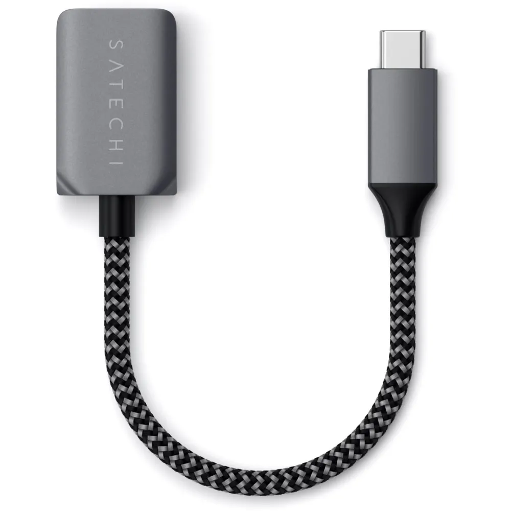 Adapter USB-C 3.2 Gen 1 do USB-A Satechi ST-UCATCM - 5 Gb/s, Szary