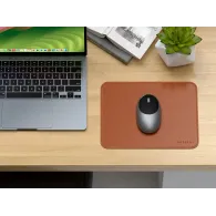 Podkładka pod mysz Satechi Vegan-Leather Premium Mouse Pad ST-LMPN - Brązowa
