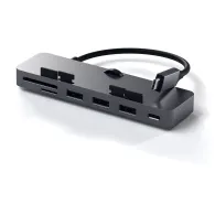 Replikator portów Satechi USB-C Clamp Hub Pro ST-TCIMHM - do iMac 2017|2019|2020, USB-C, 3x USB-A, czytnik micro/SD, Szary Replikator portów Satechi USB-C Clamp Hub Pro ST-TCIMHM - do iMac 2017|2019|2020, USB-C, 3x USB-A, czytnik micro/SD, Szary