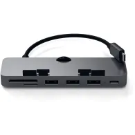 Replikator portów Satechi USB-C Clamp Hub Pro ST-TCIMHM - do iMac 2017|2019|2020, USB-C, 3x USB-A, czytnik micro/SD, Szary Replikator portów Satechi USB-C Clamp Hub Pro ST-TCIMHM - do iMac 2017|2019|2020, USB-C, 3x USB-A, czytnik micro/SD, Szary