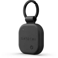 Brelok ze skóry wegańskiej z lokalizatorem Satechi FindAll Keychain ST-LKCFK - kompatybilny z FindAll, Czarny