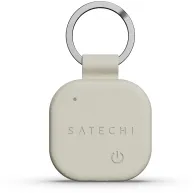 Brelok ze skóry wegańskiej z lokalizatorem Satechi FindAll Keychain ST-LKCFW - kompatybilny z FindAll, Piaskowy