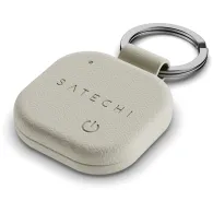 Brelok ze skóry wegańskiej z lokalizatorem Satechi FindAll Keychain ST-LKCFW - kompatybilny z FindAll, Piaskowy