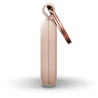 Brelok ze skóry wegańskiej z lokalizatorem Satechi FindAll Keychain ST-LKCFR - kompatybilny z FindAll, Różowy