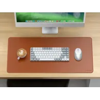 Podkładka pod mysz Satechi Vegan-Leather Premium Desk Mat ST-LPDMN - Brązowa