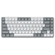 Klawiatura bezprzewodowa Satechi SM1 Slim Mechanical Backlit Bluetooth Keyboard ST-KSM1LT-EN - Biała