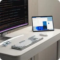 Klawiatura bezprzewodowa Satechi SM3 Slim Mechanical Backlit Bluetooth Keyboard ST-KSM3LT-EN - Biała