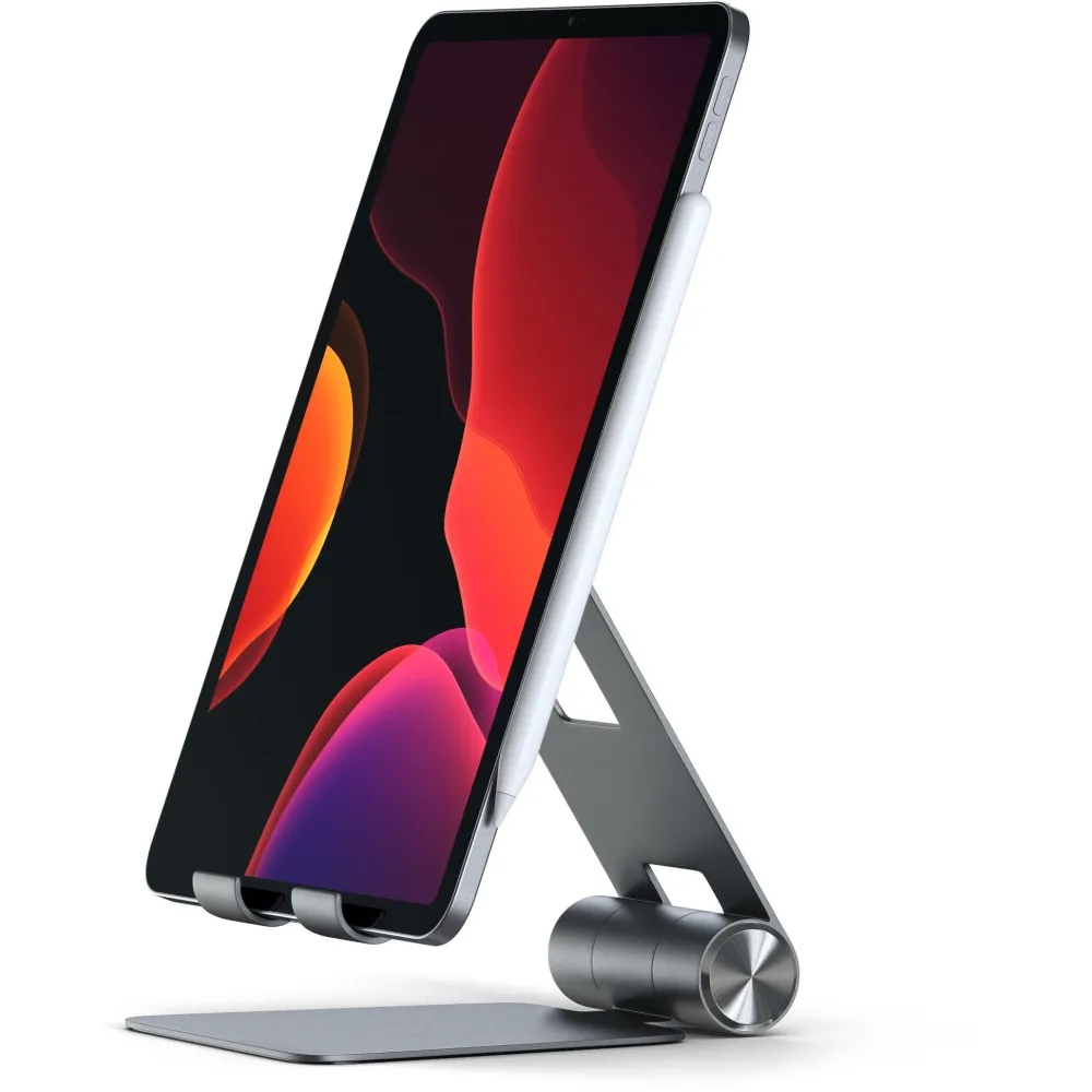 Uchwyt do telefonu Satechi R1 Aluminum Hinge Holder Foldable Stand ST-R1M - Szary Uchwyt do telefonu Satechi R1 Aluminum Hinge Holder Foldable Stand ST-R1M - Szary