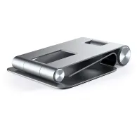 Uchwyt do telefonu Satechi R1 Aluminum Hinge Holder Foldable Stand ST-R1M - Szary