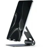 Uchwyt do telefonu Satechi R1 Aluminum Hinge Holder Foldable Stand ST-R1K - Czarny