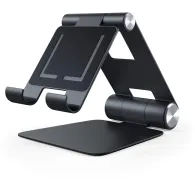 Uchwyt do telefonu Satechi R1 Aluminum Hinge Holder Foldable Stand ST-R1K - Czarny
