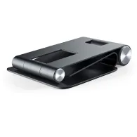 Uchwyt do telefonu Satechi R1 Aluminum Hinge Holder Foldable Stand ST-R1K - Czarny